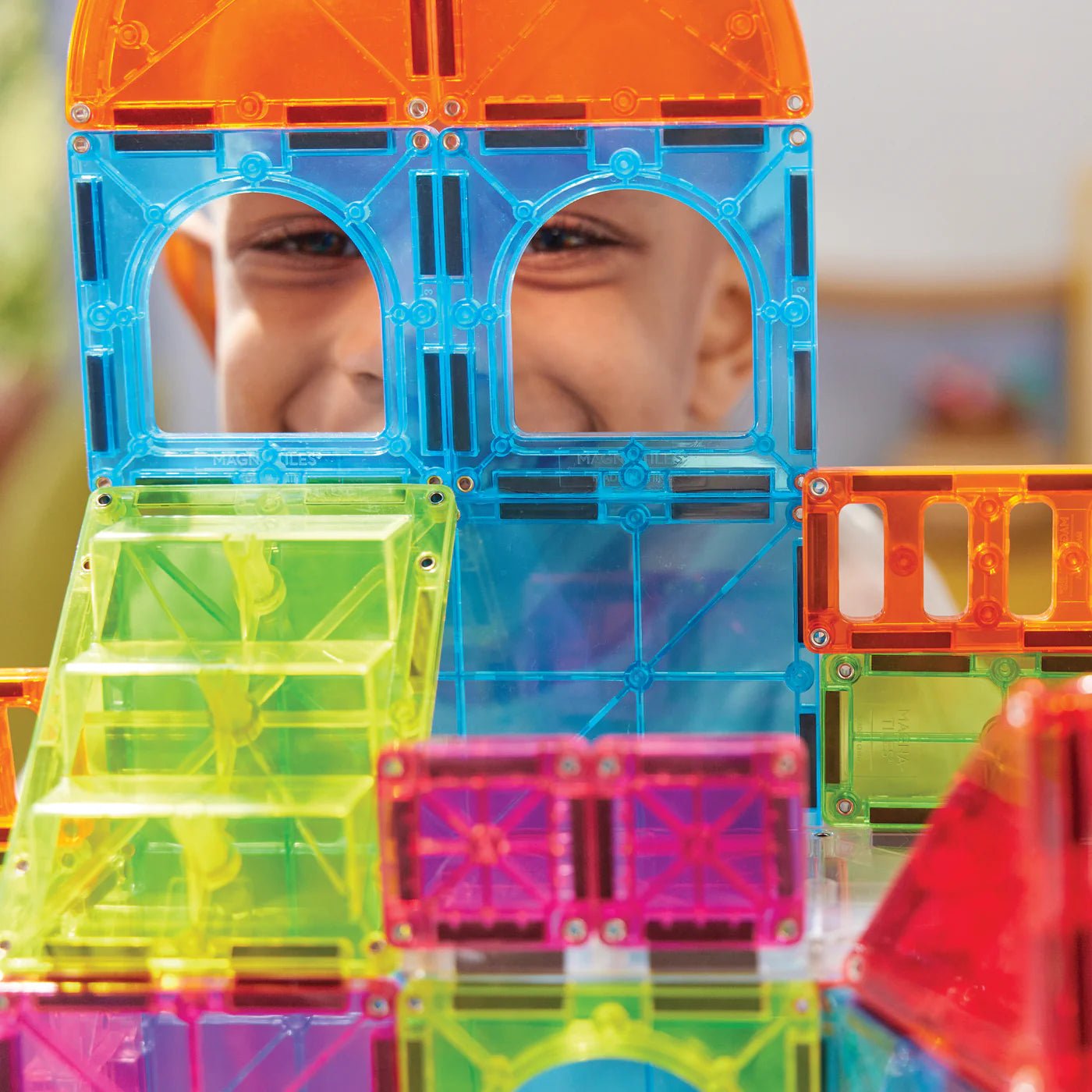 Magna - Tiles - Magna - Tiles City Center 110 - delige Set - Playlaan