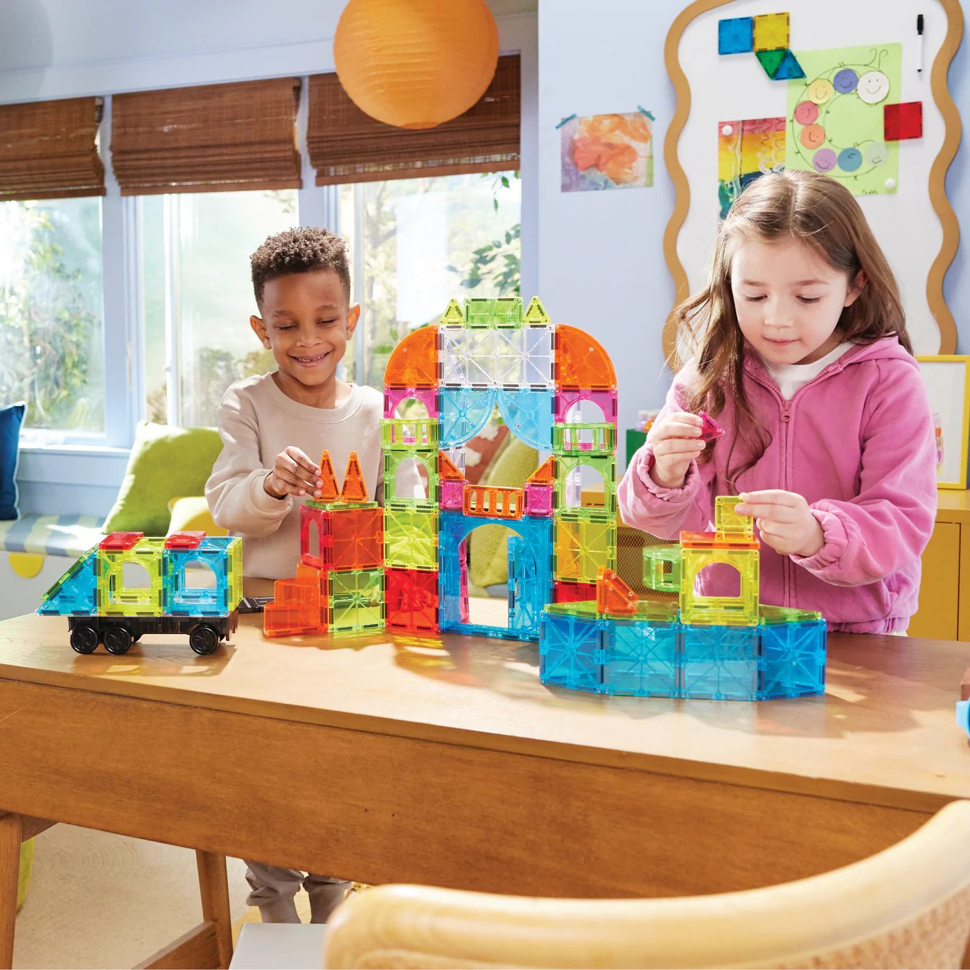 Magna - Tiles - Magna - Tiles City Center 110 - delige Set - Playlaan