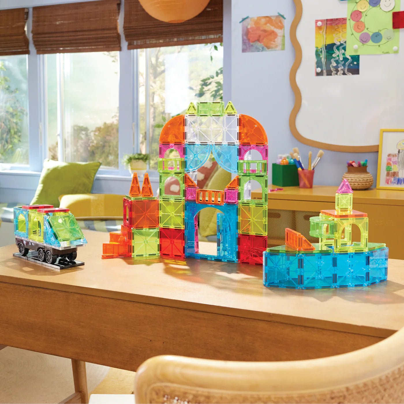Magna - Tiles - Magna - Tiles City Center 110 - delige Set - Playlaan