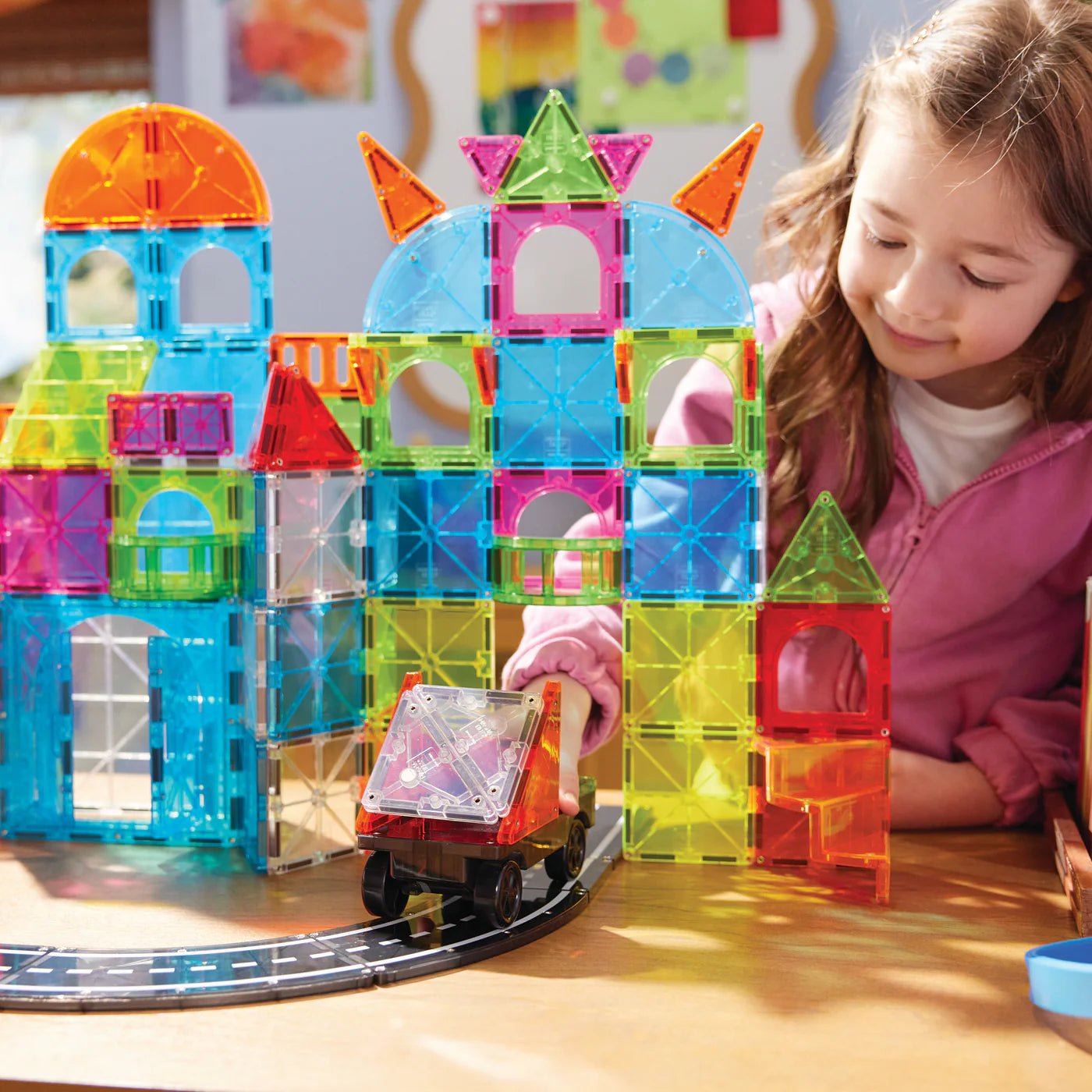 Magna - Tiles - Magna - Tiles City Center 110 - delige Set - Playlaan