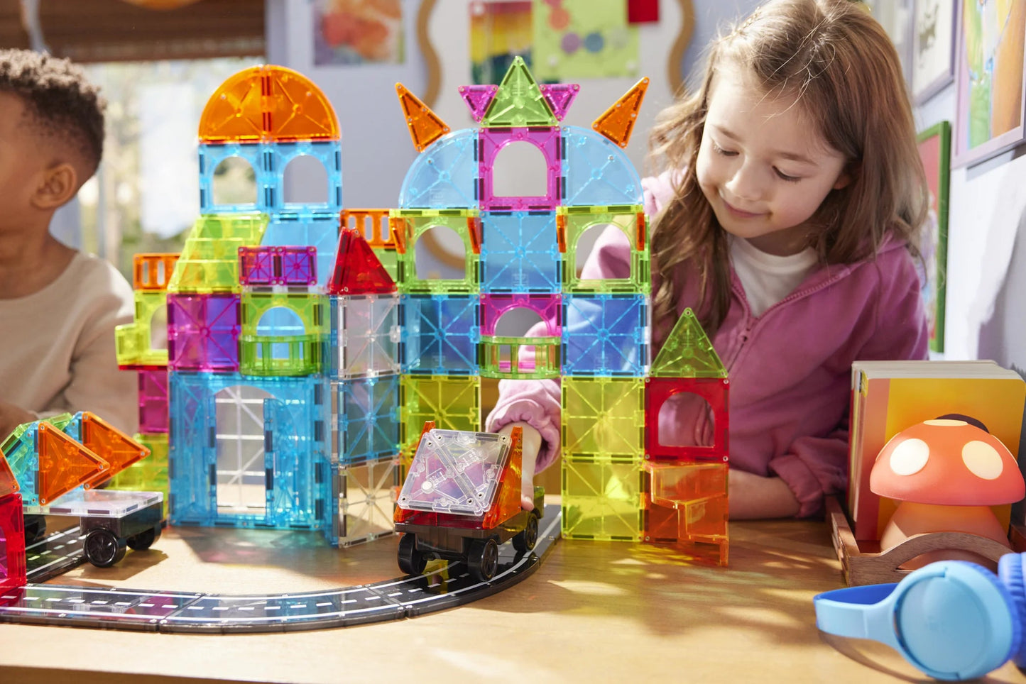 Magna - Tiles - Magna - Tiles City Center 110 - delige Set - Playlaan