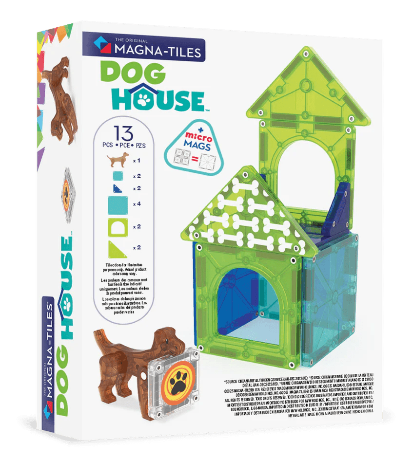 Magna - Tiles - Magna - Tiles Dog house 13 - delig Set - Playlaan