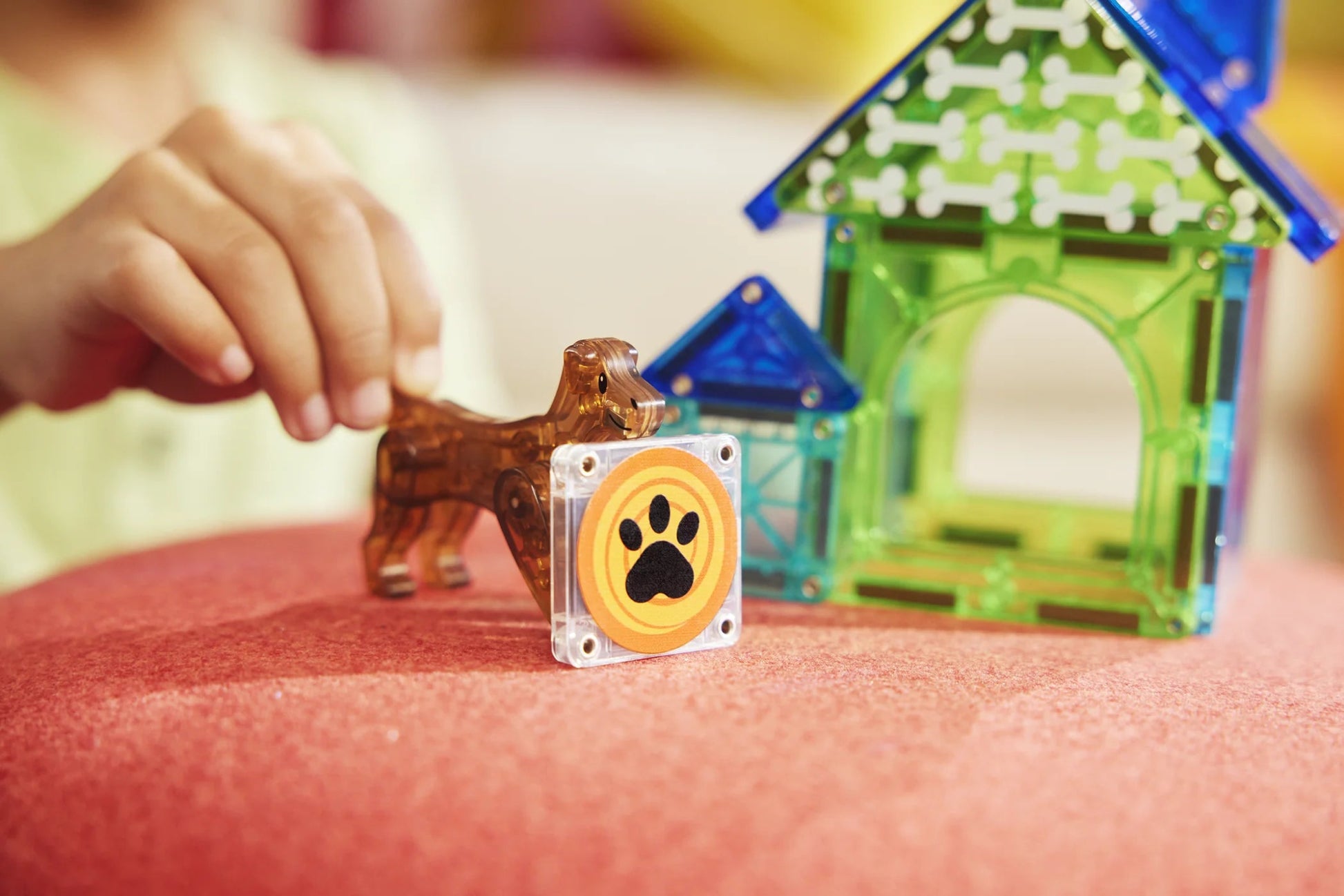 Magna - Tiles - Magna - Tiles Dog house 13 - delig Set - Playlaan