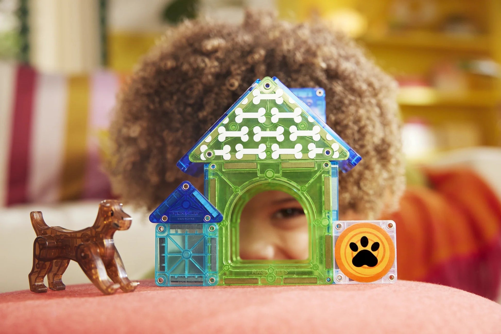 Magna - Tiles - Magna - Tiles Dog house 13 - delig Set - Playlaan