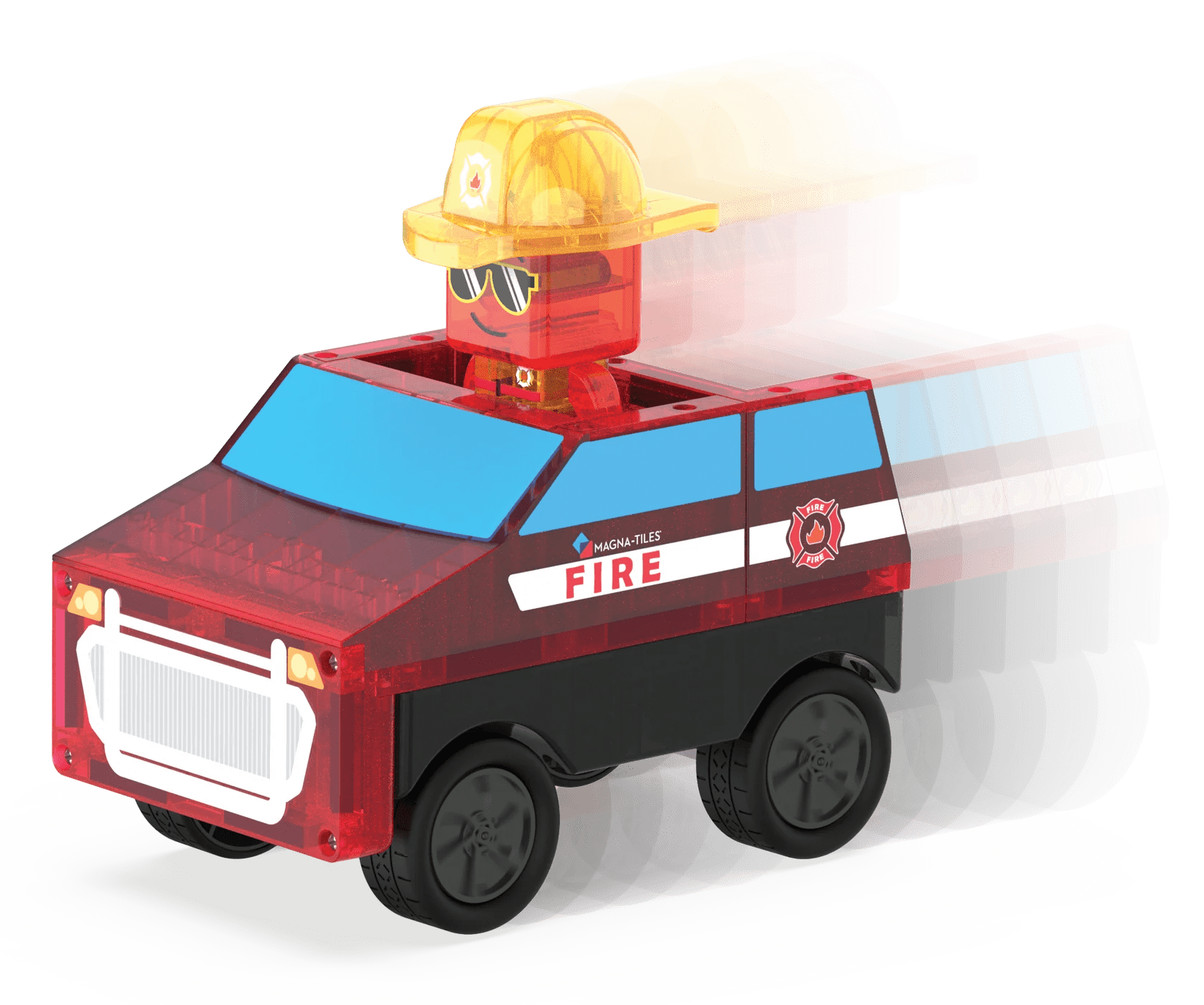 Magna - Tiles - Magna - Tiles Fire Rescue 27 - delig Set - Playlaan