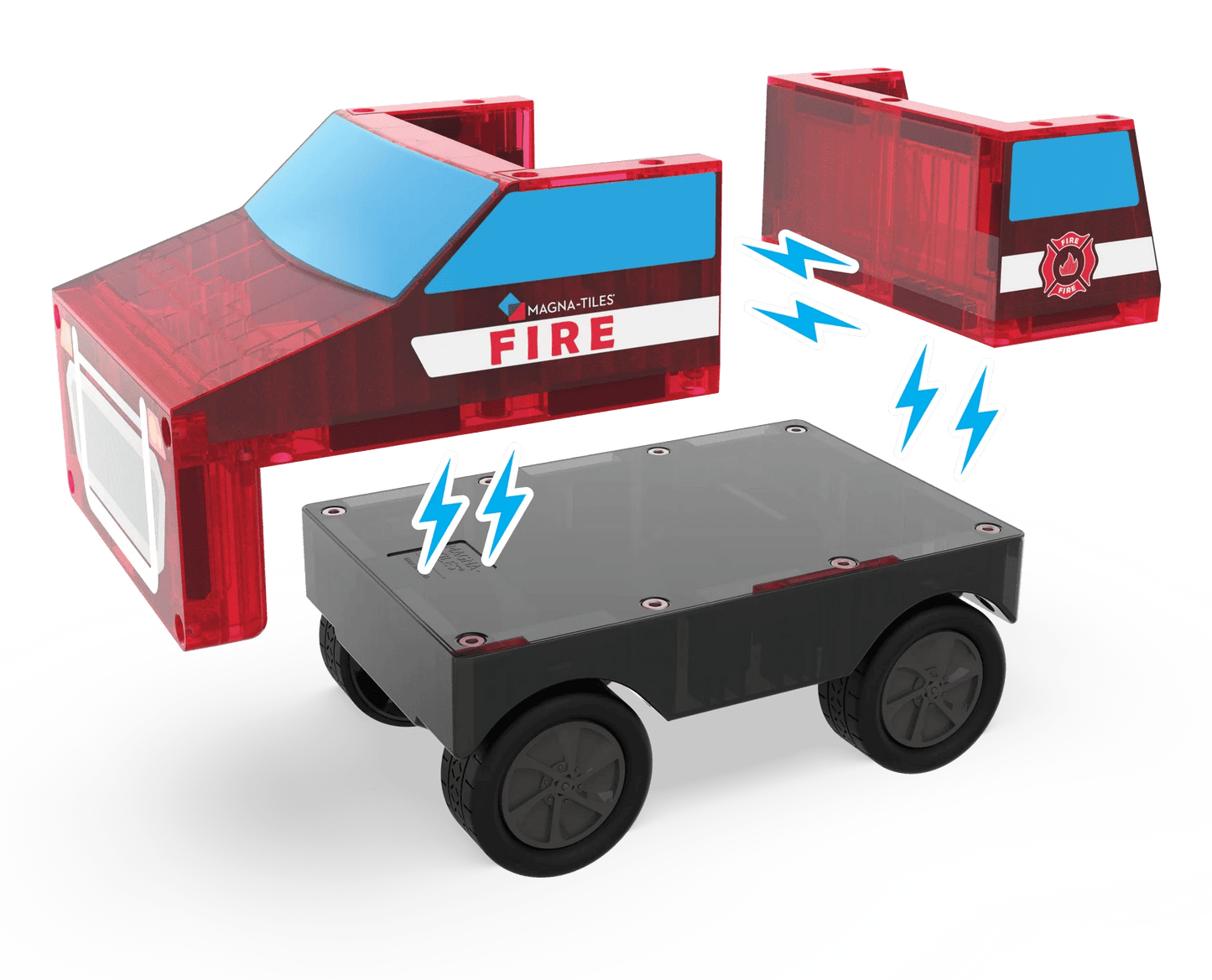 Magna - Tiles - Magna - Tiles Fire Rescue 27 - delig Set - Playlaan