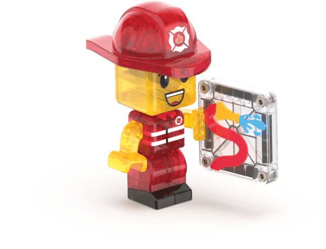 Magna - Tiles - Magna - Tiles - Fire Station 50 - delig set - Playlaan