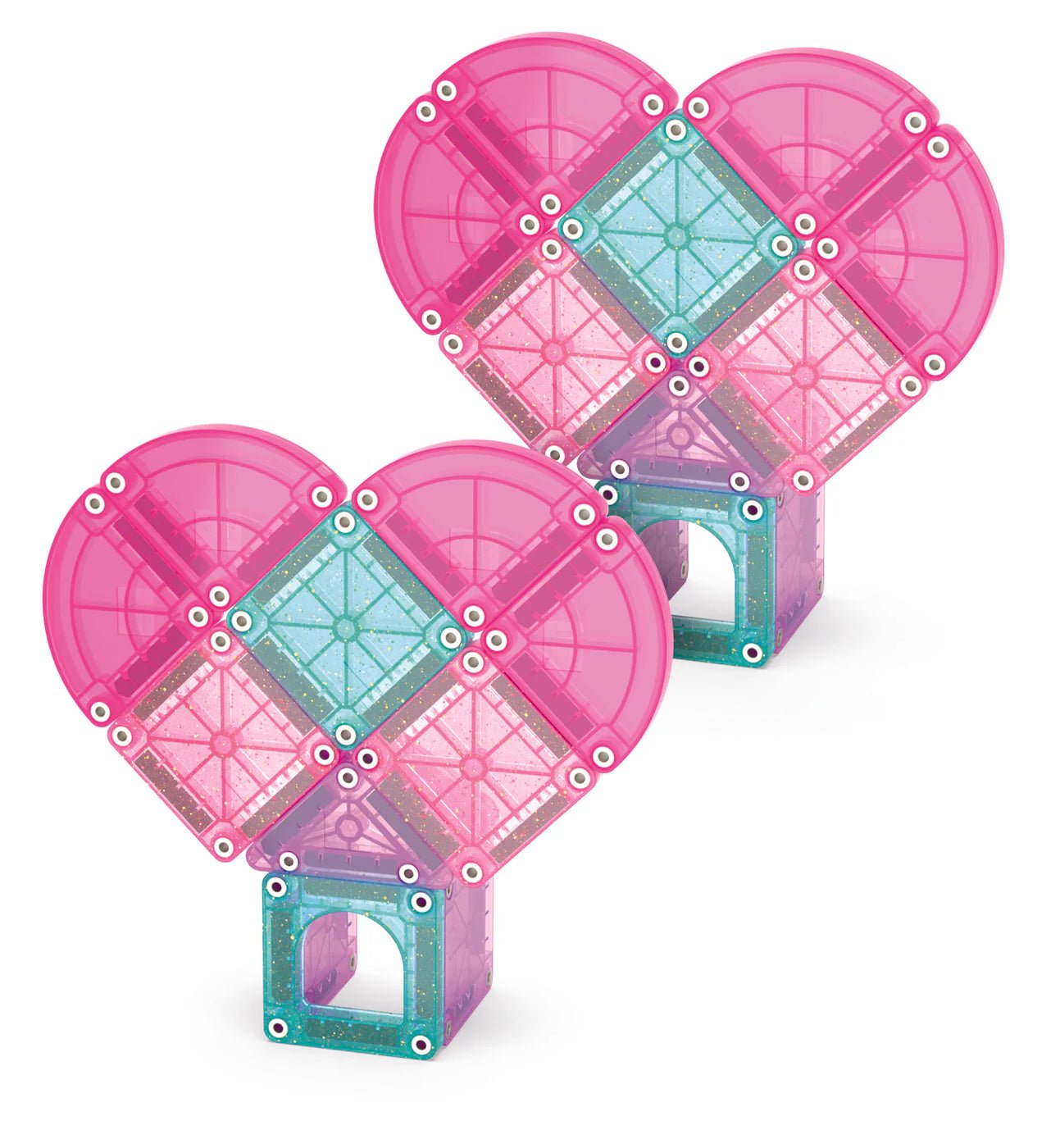 Magna - Tiles - Magna - Tiles Micromags Heart reisset (24 - delig) - Playlaan