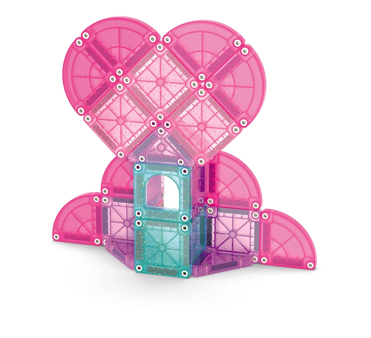 Magna - Tiles - Magna - Tiles Micromags Heart reisset (24 - delig) - Playlaan