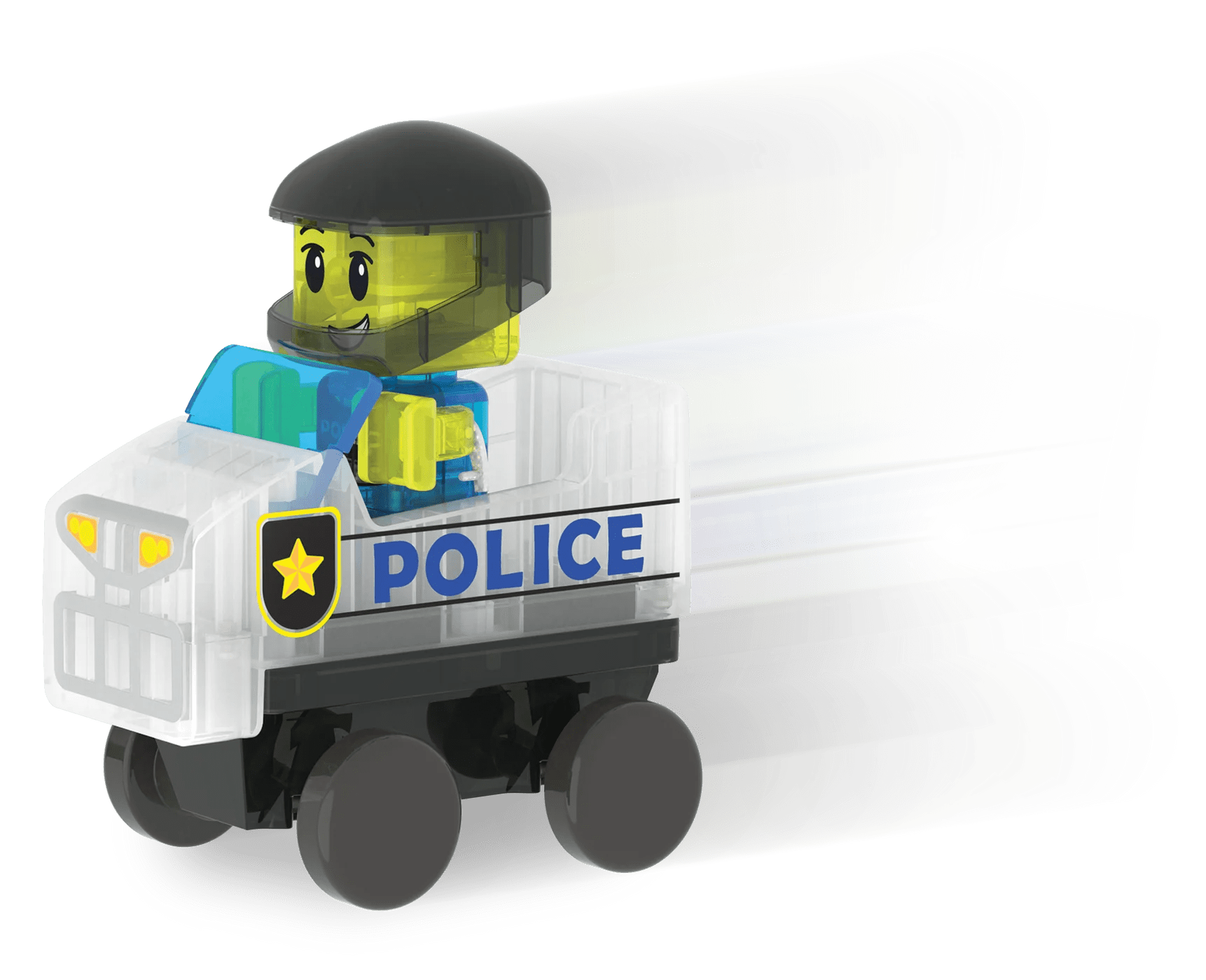 Magna - Tiles - Magna - Tiles Police Station 20 - delige Set - Playlaan