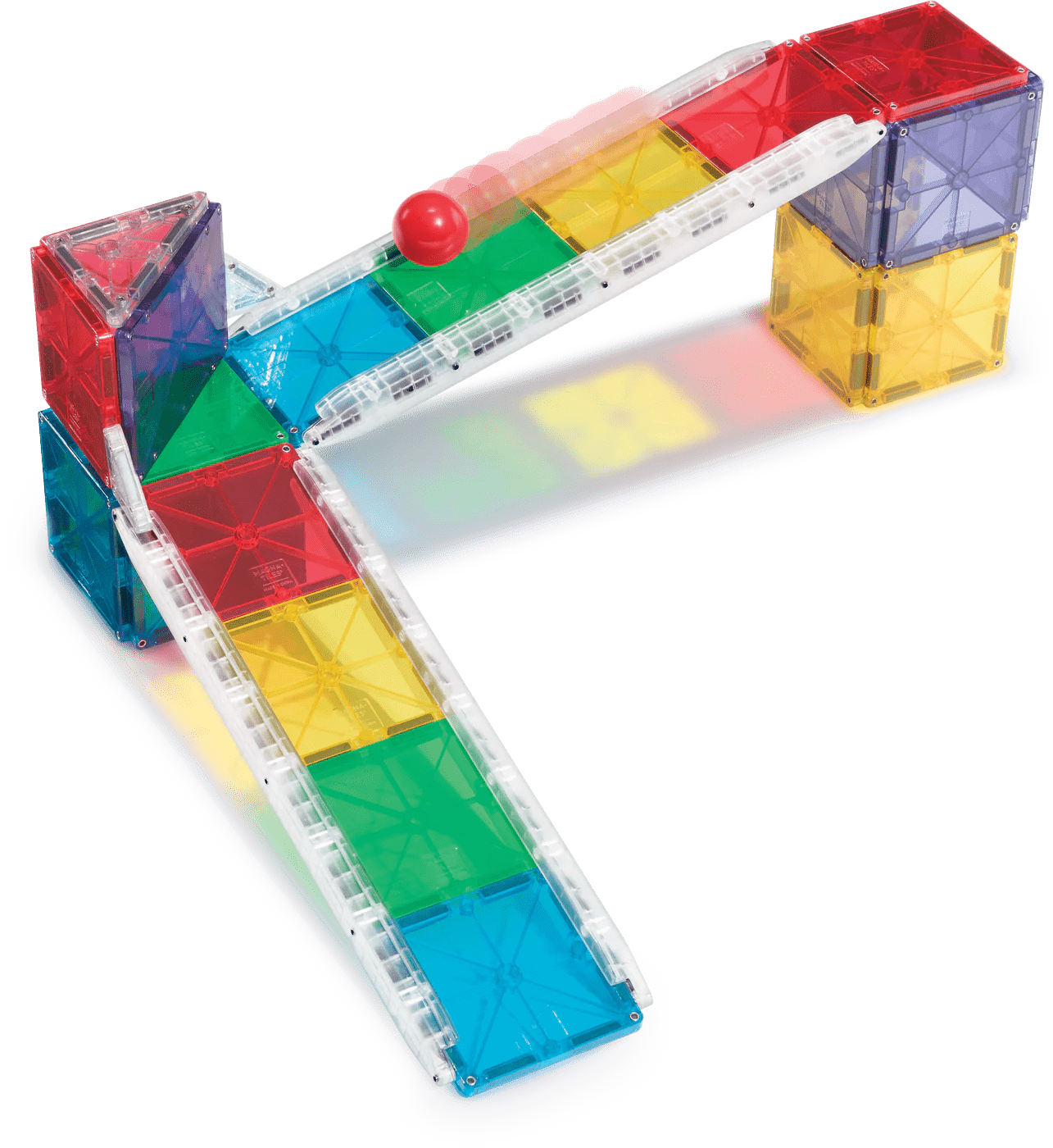 Magna - Tiles - Magna - Tiles Rail Racers 33 - delig set - Playlaan