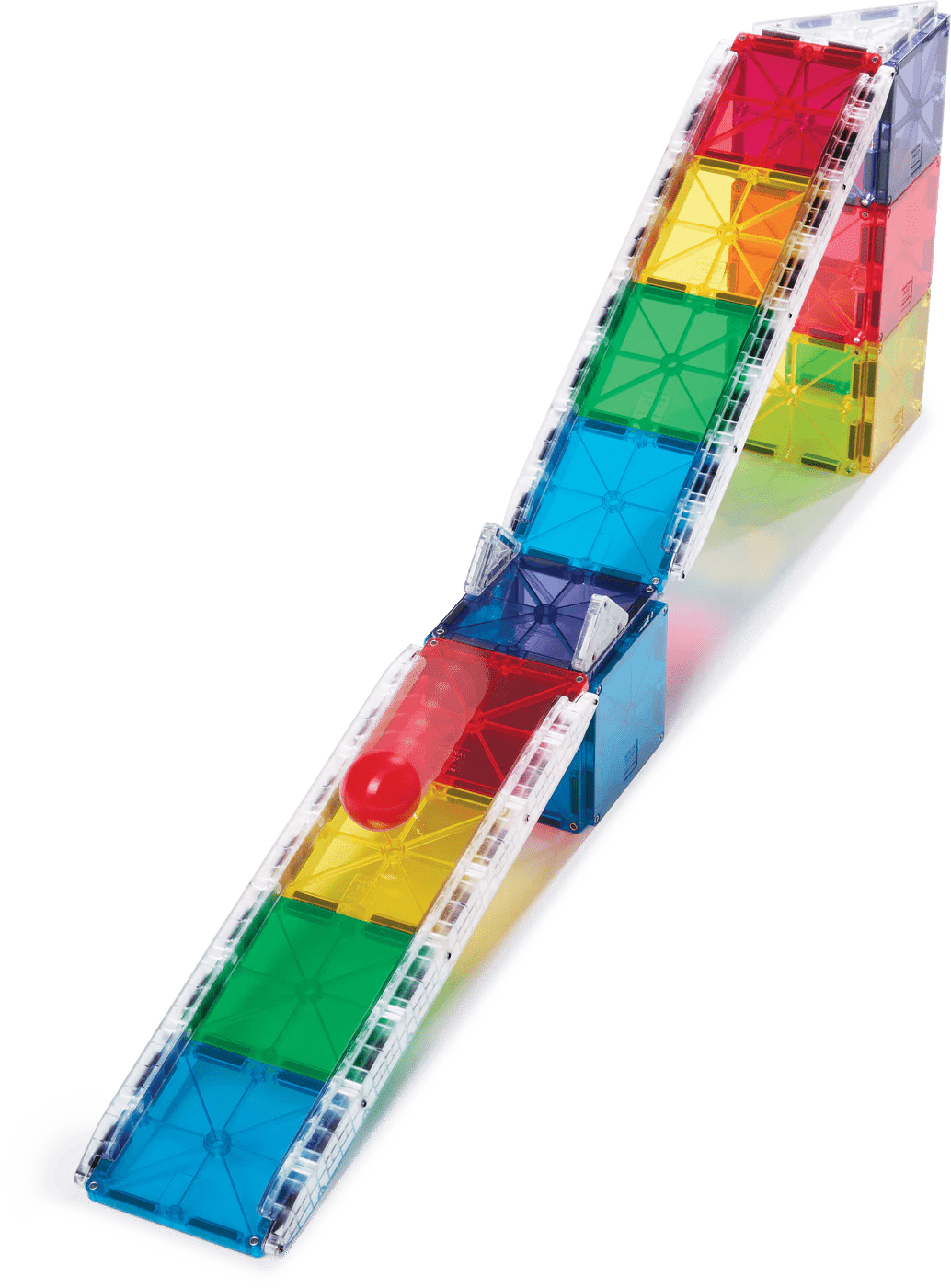 Magna - Tiles - Magna - Tiles Rail Racers 33 - delig set - Playlaan