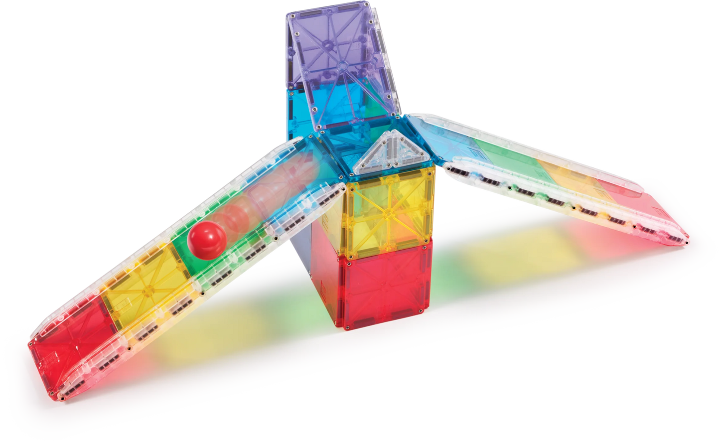 Magna - Tiles - Magna - Tiles Rail Racers 33 - delig set - Playlaan