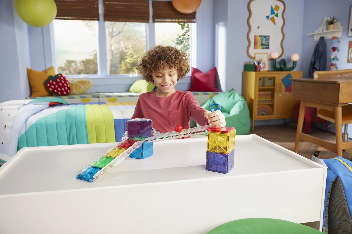 Magna - Tiles - Magna - Tiles Rail Racers 33 - delig set - Playlaan