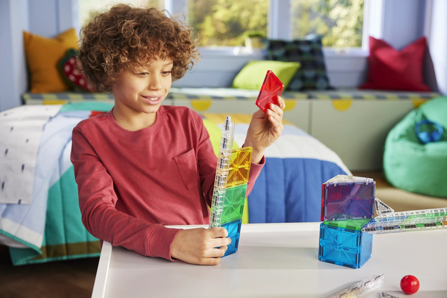 Magna - Tiles - Magna - Tiles Rail Racers 33 - delig set - Playlaan
