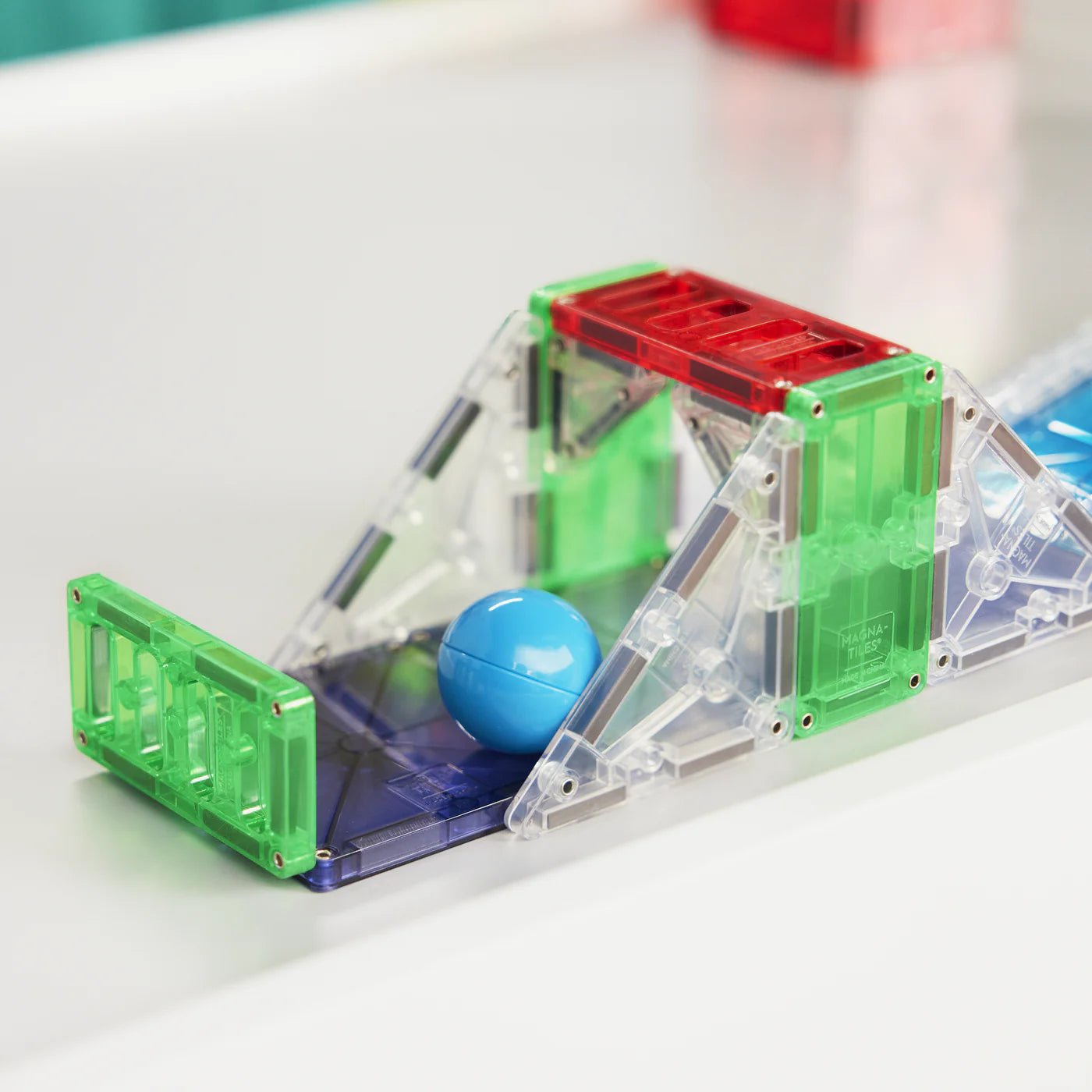 Magna - Tiles - Magna - Tiles Rail Racers Deluxe 90 - Piece Set - Playlaan
