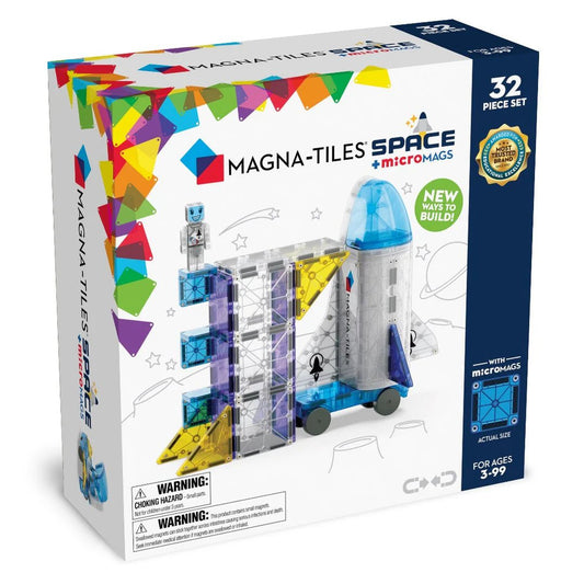 Magna - Tiles - MAGNA - TILES® SPACE + microMAGS 32 stuks - Playlaan