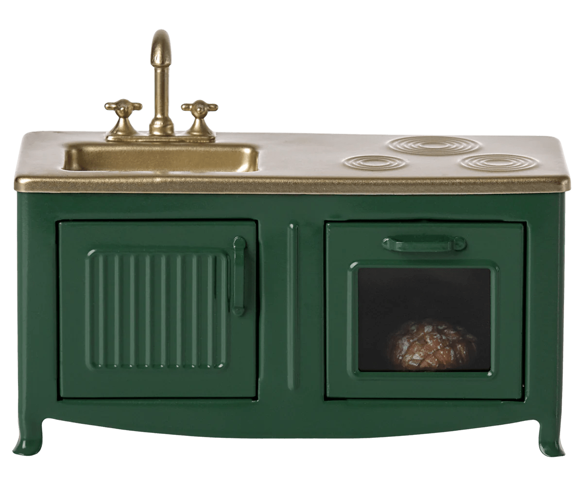 Maileg - Kitchen, Mouse - Dark green - Playlaan