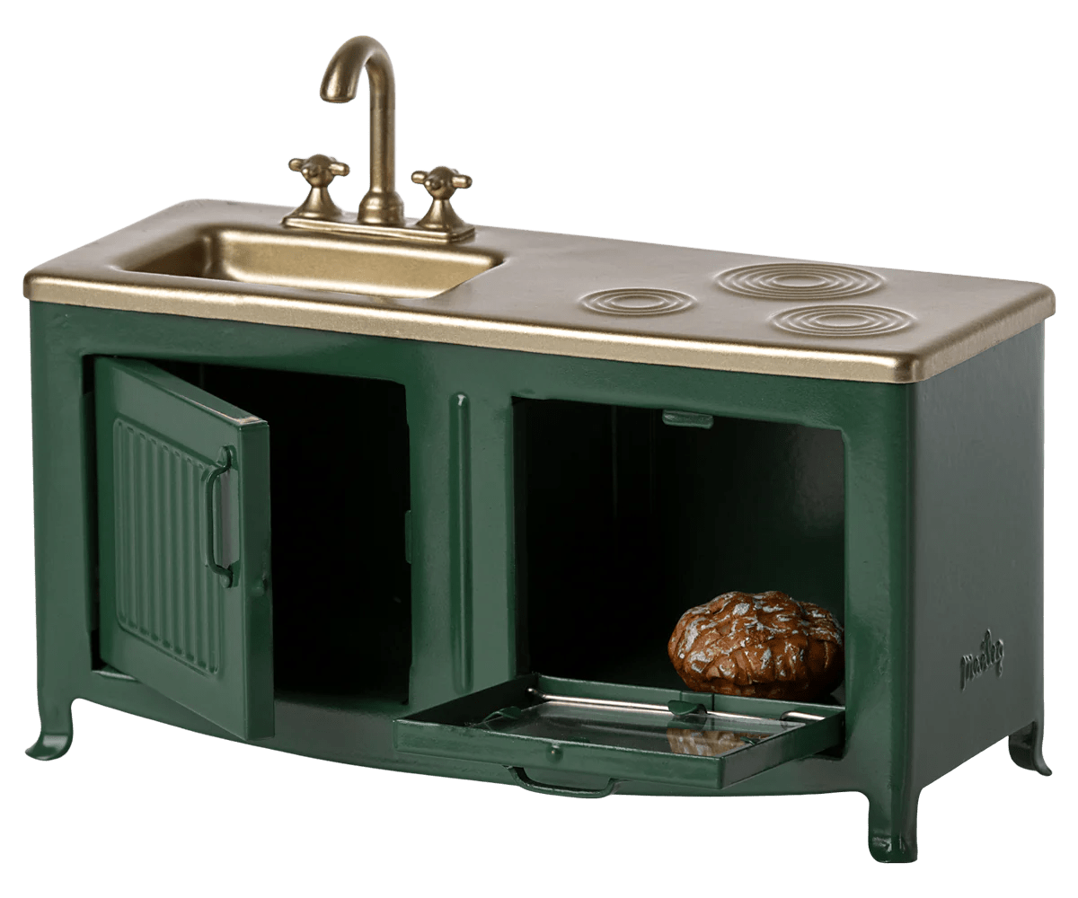 Maileg - Kitchen, Mouse - Dark green - Playlaan