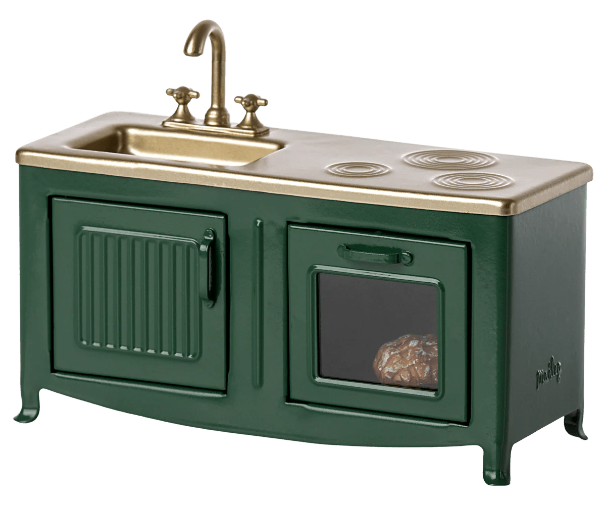 Maileg - Kitchen, Mouse - Dark green - Playlaan