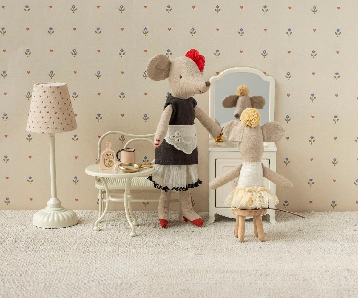 Maileg - Maileg - Ballerina mouse, Little sister - Off white - Playlaan