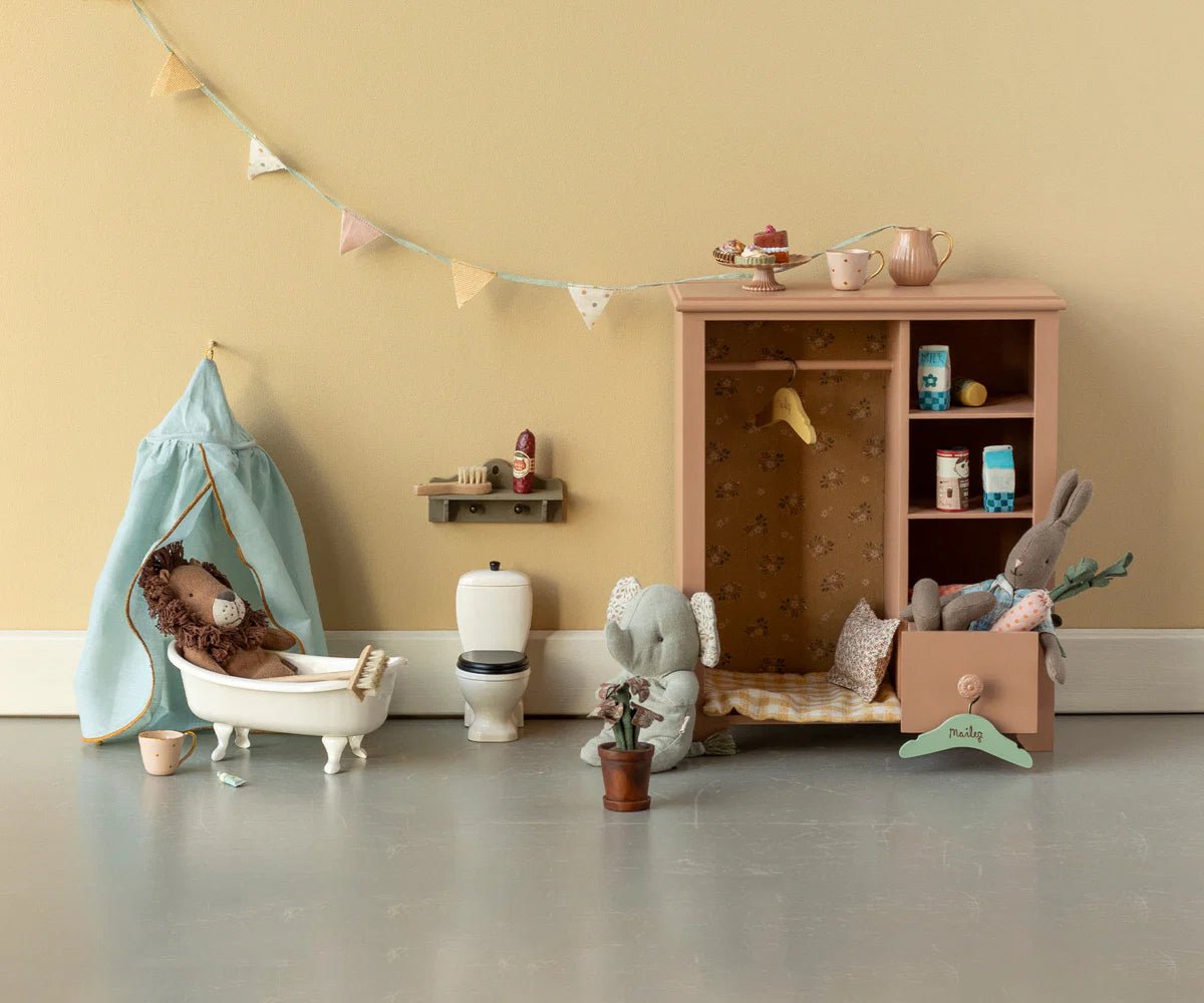 Maileg - Maileg - Bed canopy, Miniature - Mint - Playlaan