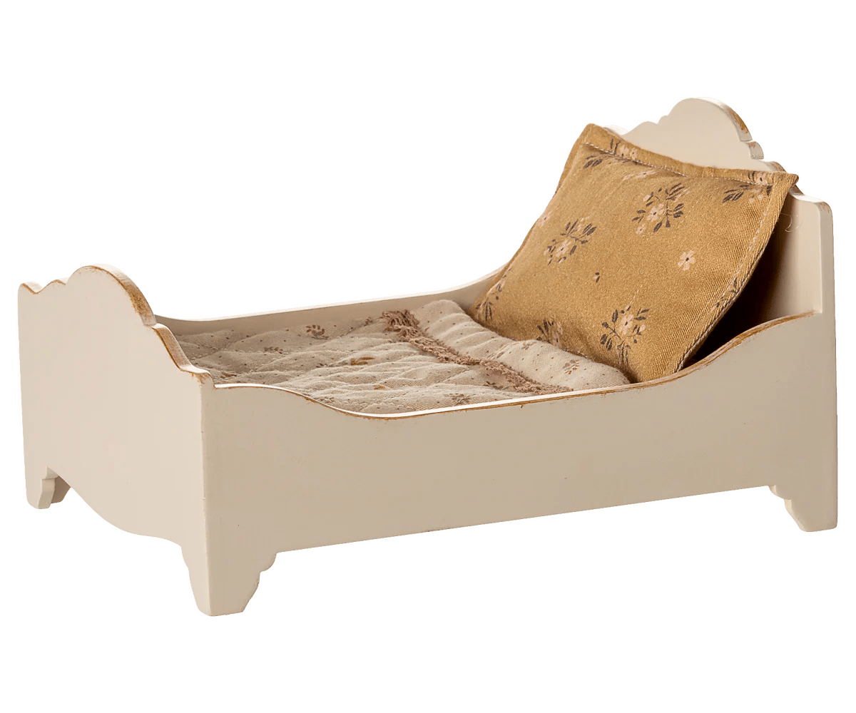 Maileg - Maileg - Bed Muis - Gebroken wit - Playlaan
