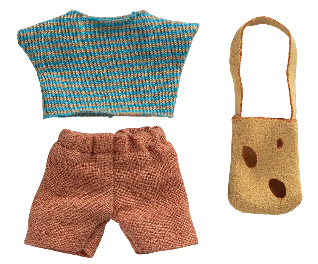 Maileg - Maileg - Clothes and bag, Little brother mouse - Playlaan