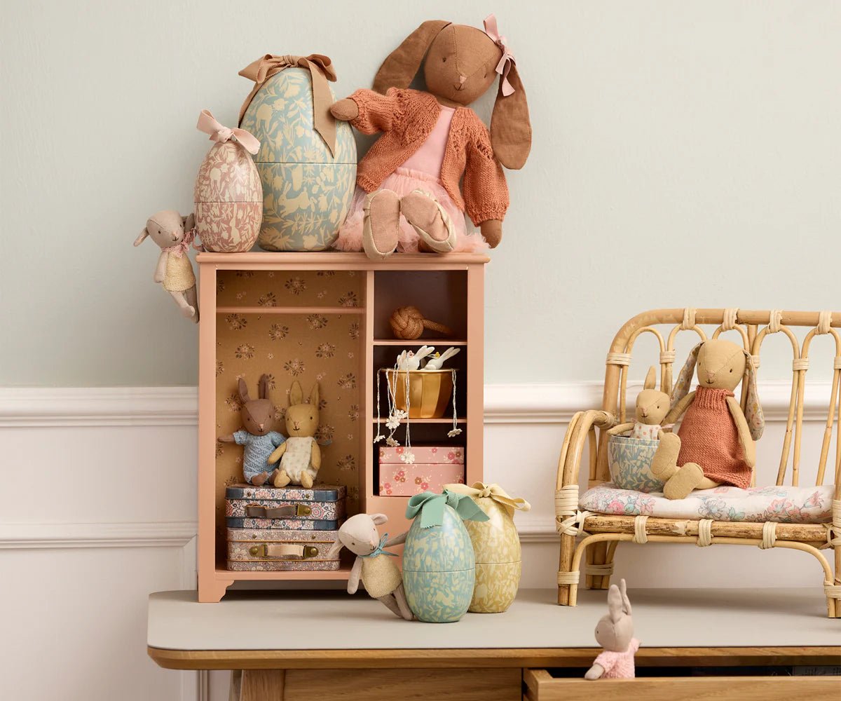 Maileg - Maileg - Decoratief paasei - klein - Crème - geel - Playlaan