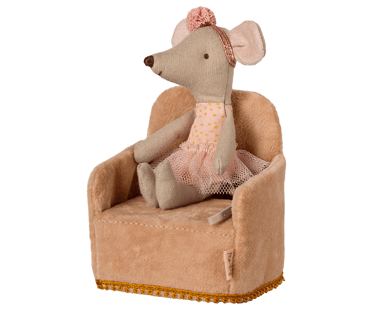 Maileg - Maileg - Folding chair Mouse - Powder - Playlaan