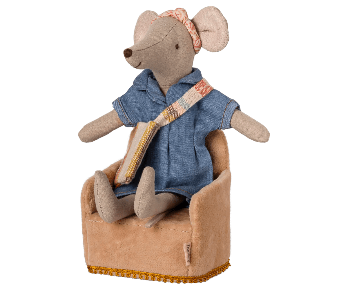 Maileg - Maileg - Folding chair Mouse - Powder - Playlaan