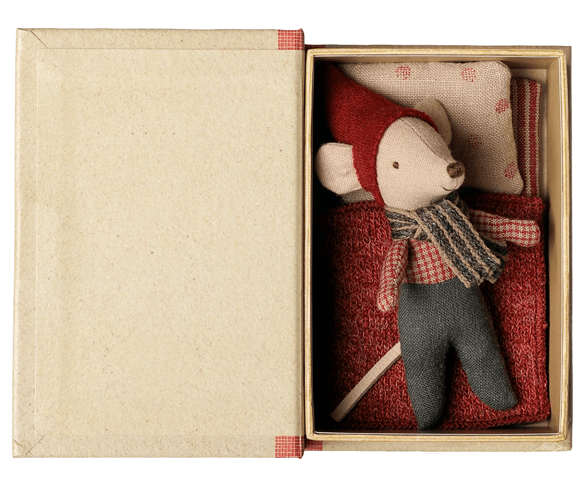 Maileg - Maileg - Kerstmuisje Baby in Boek - Playlaan