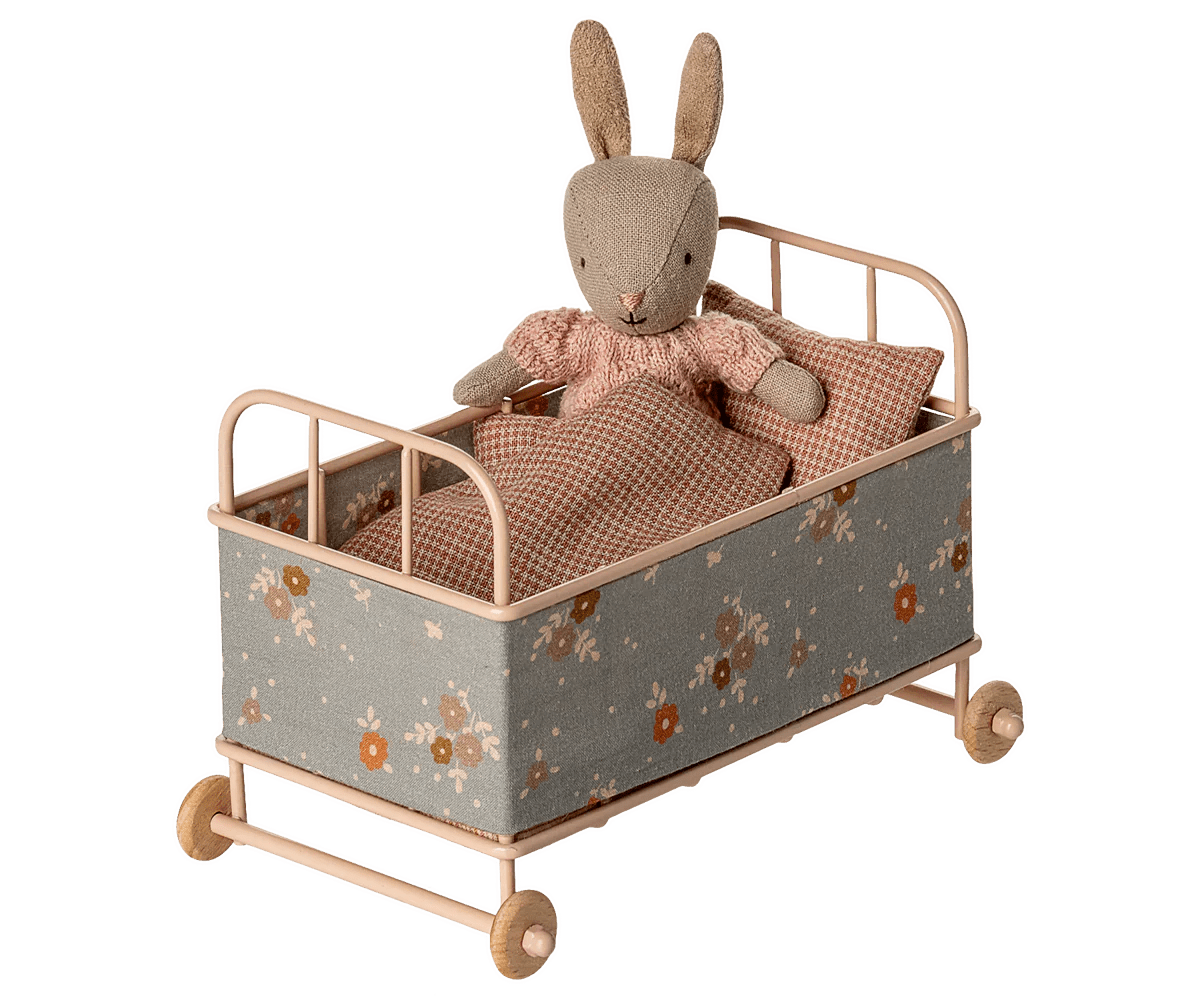 Maileg - Maileg - Kinderbedje Micro - Poeder - Playlaan