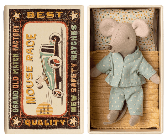 Maileg - Maileg - Kleine broer muis in luciferdoosje - Playlaan