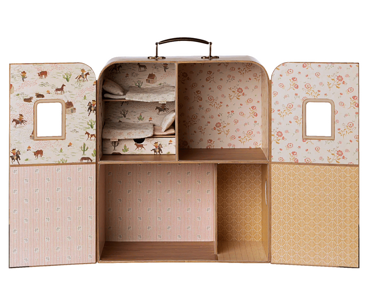 Maileg - Maileg - Kofferhuisje voor kleine broer en zus muis - SuitCasa - Playlaan