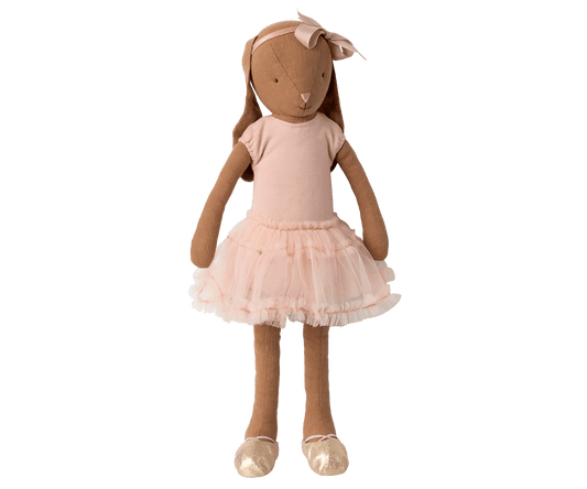 Maileg - Maileg - Konijn ballerina met balletpakje en rok - roze - maat 3 - Playlaan