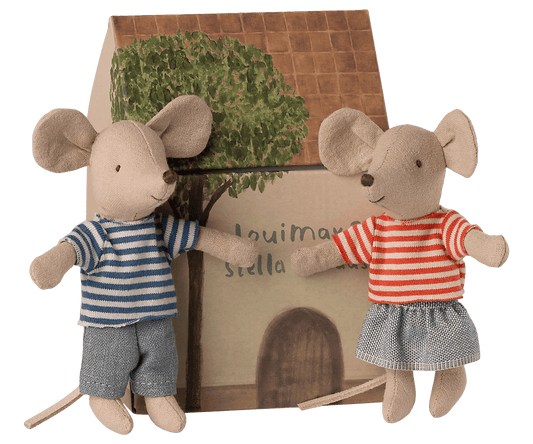 Maileg - Maileg - LouiMax en Stella - kleine broer en zus muizen - Playlaan
