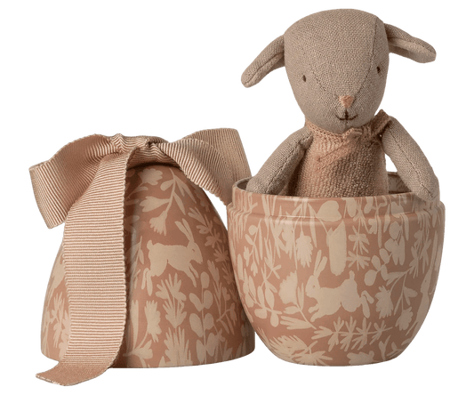 Maileg - Maileg - Paasei met klein lammetje - klein - Poeder - Playlaan