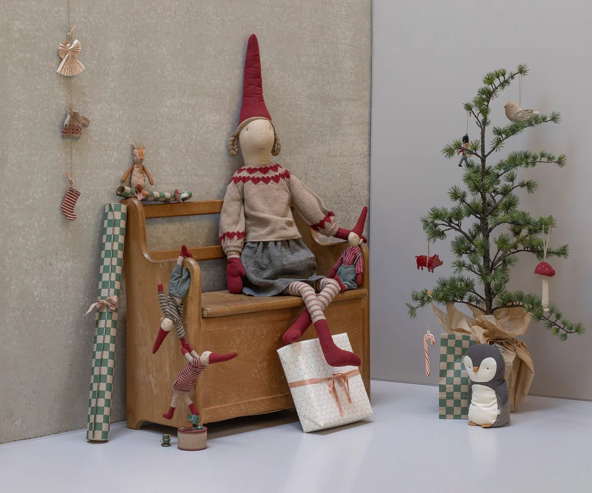 Maileg - Maileg - Pixy jongen maat 1 - gebreide trui - Playlaan