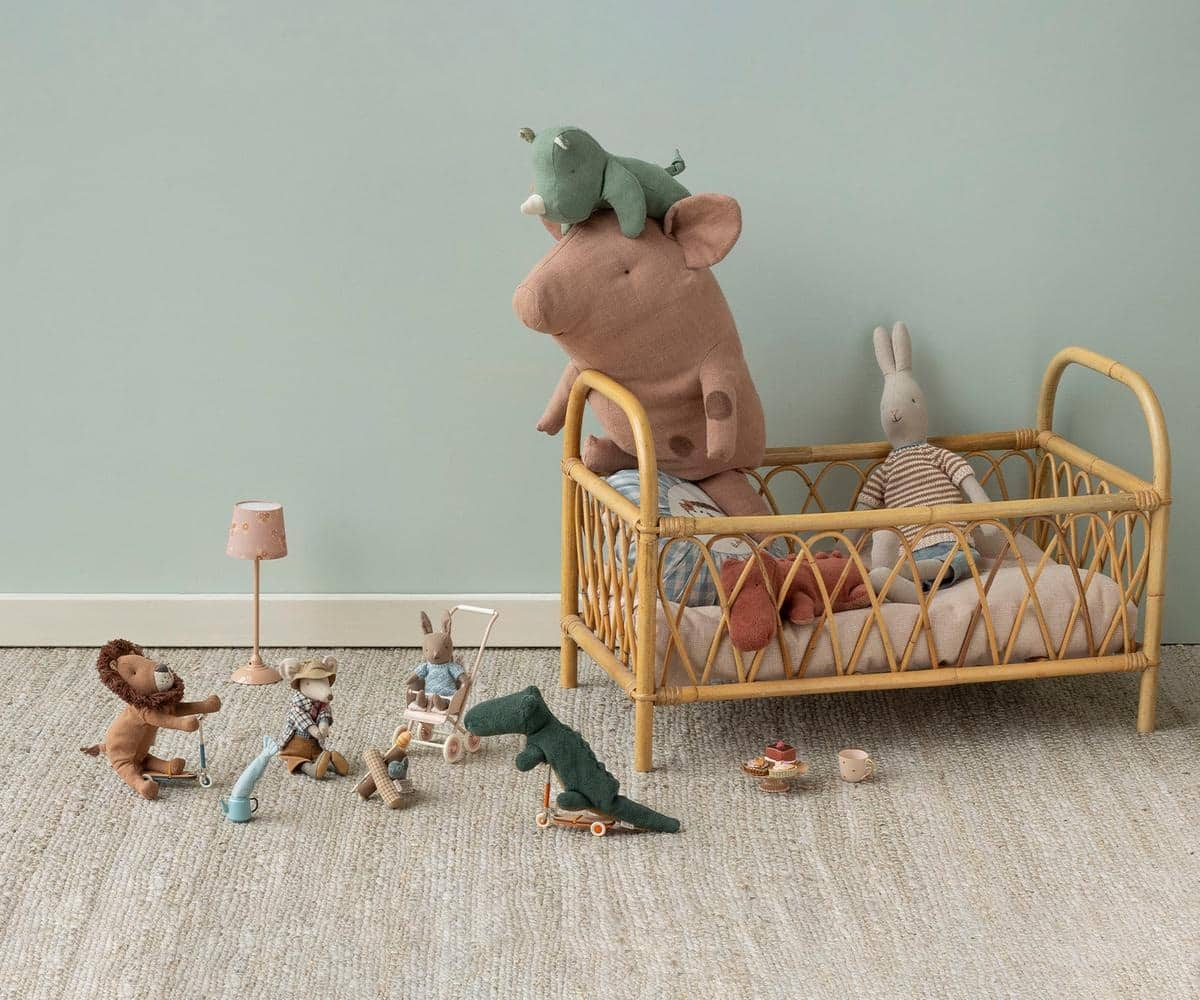 Maileg - Maileg - Safari friends, Crocodile, Mini - Forest green - Playlaan