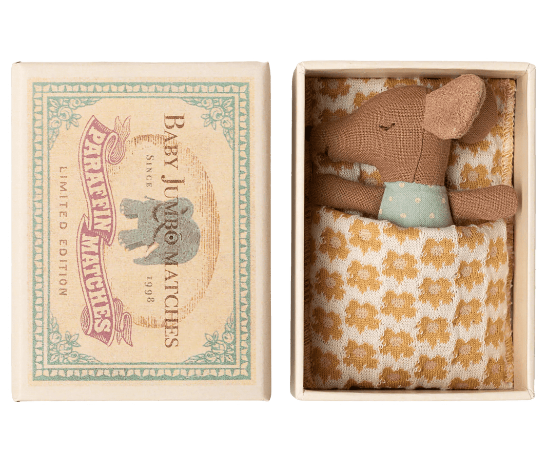 Maileg - Maileg - Sleepy wakey babymuis in luciferdoosje - Blauw - Playlaan