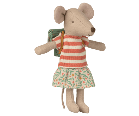 Maileg - Maileg - Tricycle mouse, Big sister - Green - Playlaan