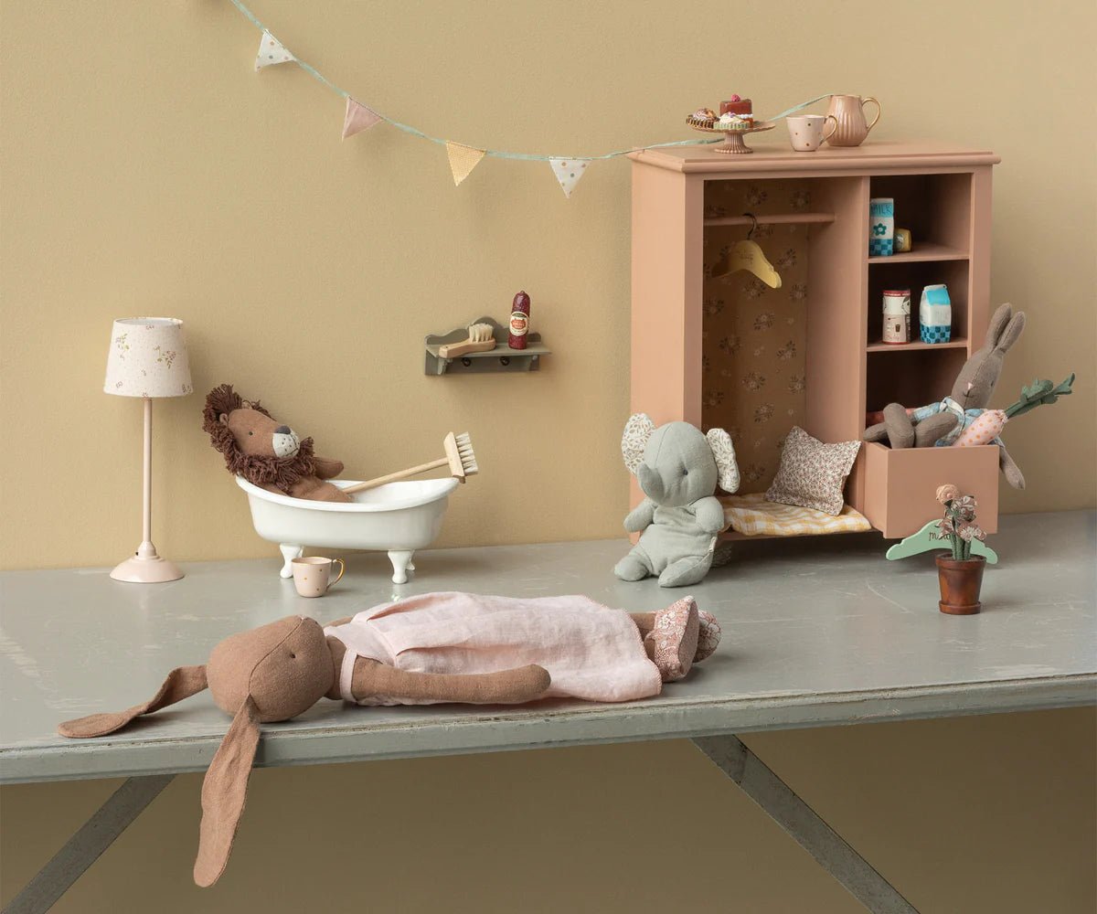 Maileg - Maileg - Vloerlamp miniatuur voor muizen poppenhuis - powder - Playlaan