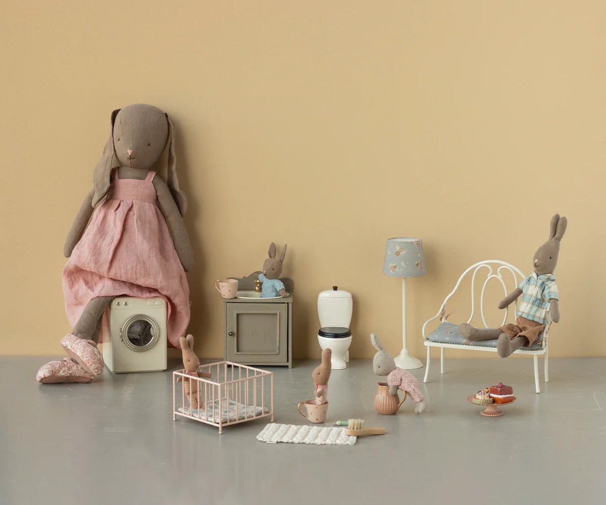 Maileg - Maileg - Vloerlamp miniatuur voor muizen poppenhuis - Sand - Playlaan