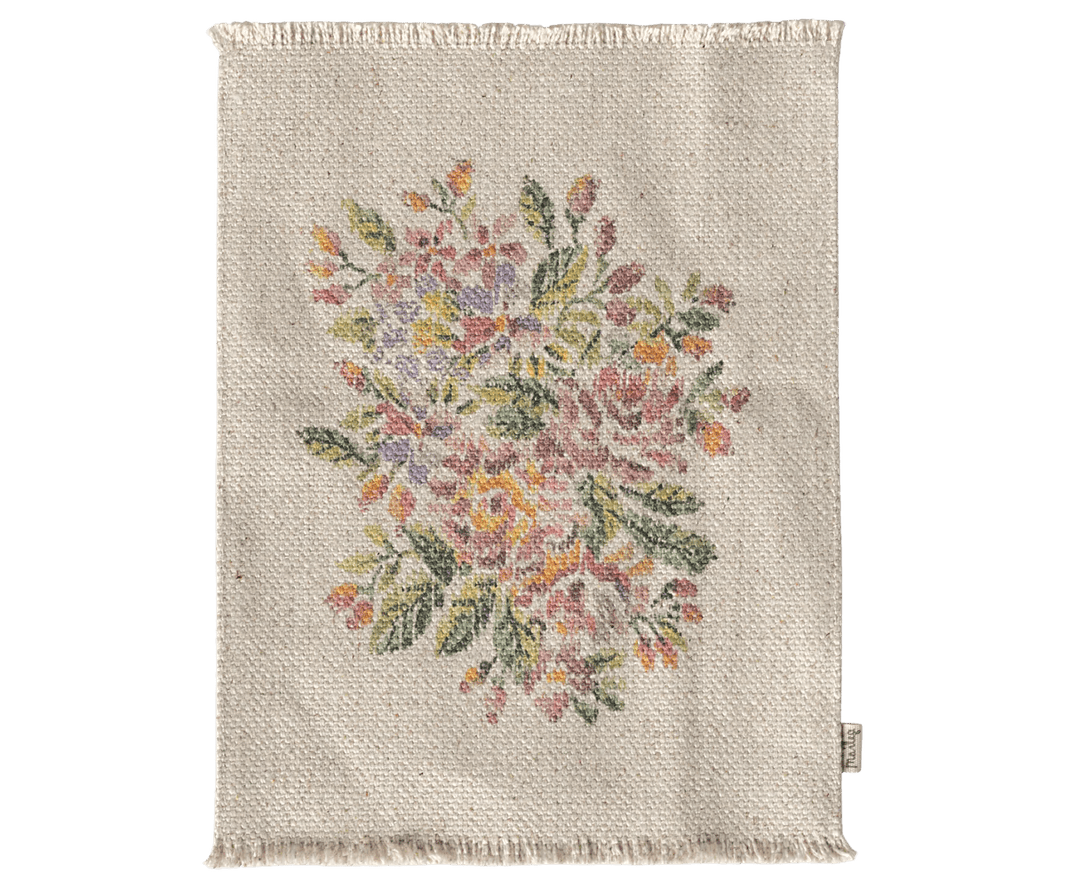 Maileg - Vloerkleed, Bloemen - Groot - Playlaan