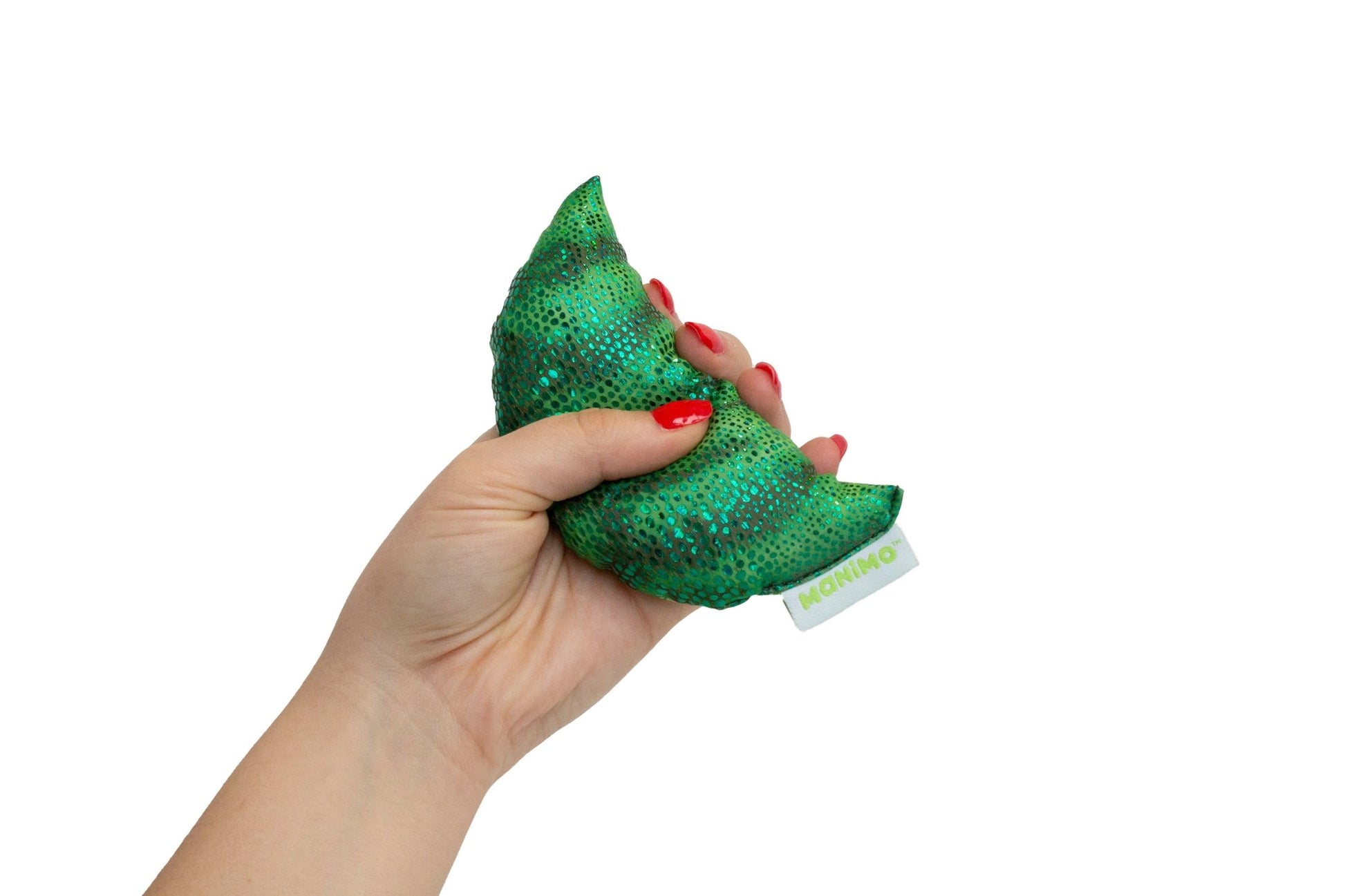 Manimo - Manimo - Stressbal sensorische halve maanbal - Groen - Playlaan