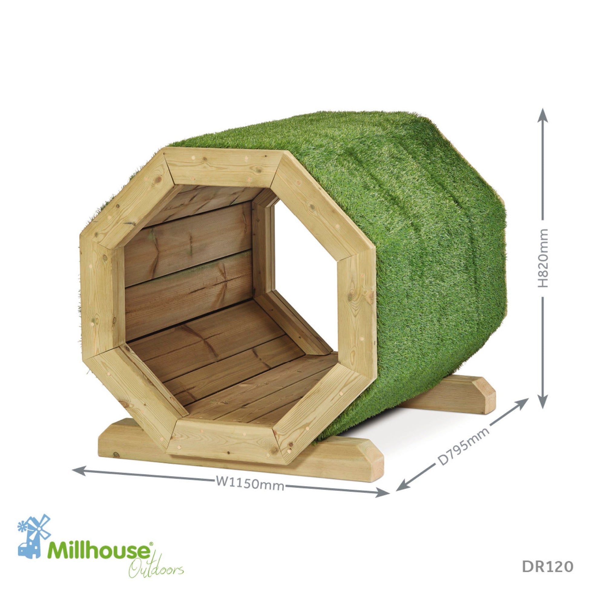 Millhouse - Millhouse - Avonturen kruiptunnel achthoek - Playlaan