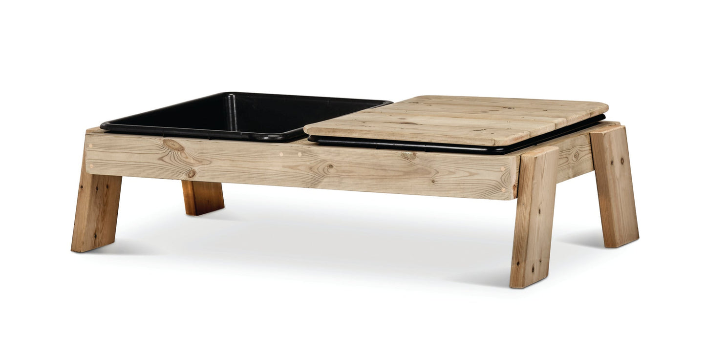 Millhouse - Millhouse - Baby dubbel zand - en waterstation met deksel - Playlaan