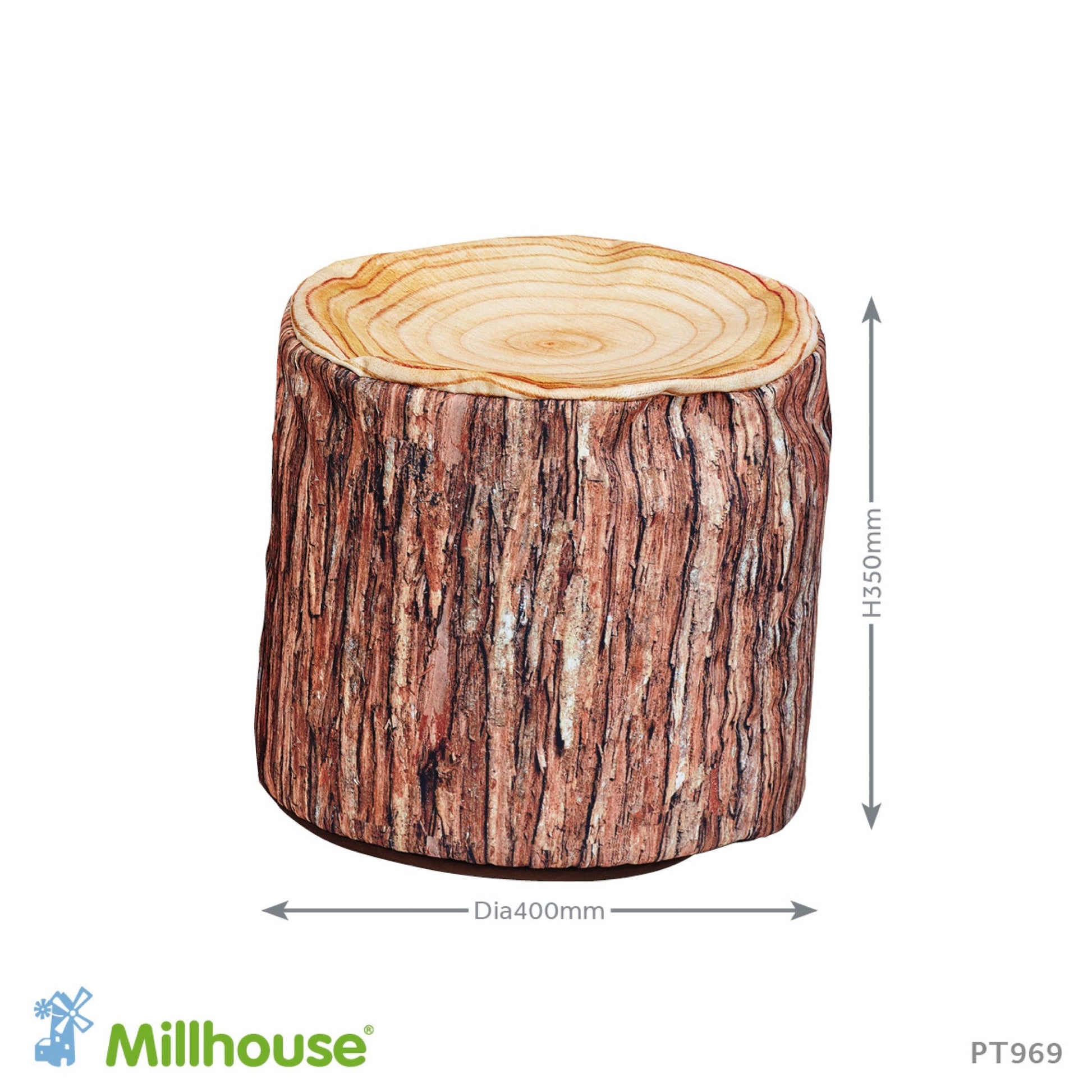 Millhouse - Millhouse - Boomstam zitjes groot (2 stuks) - Playlaan