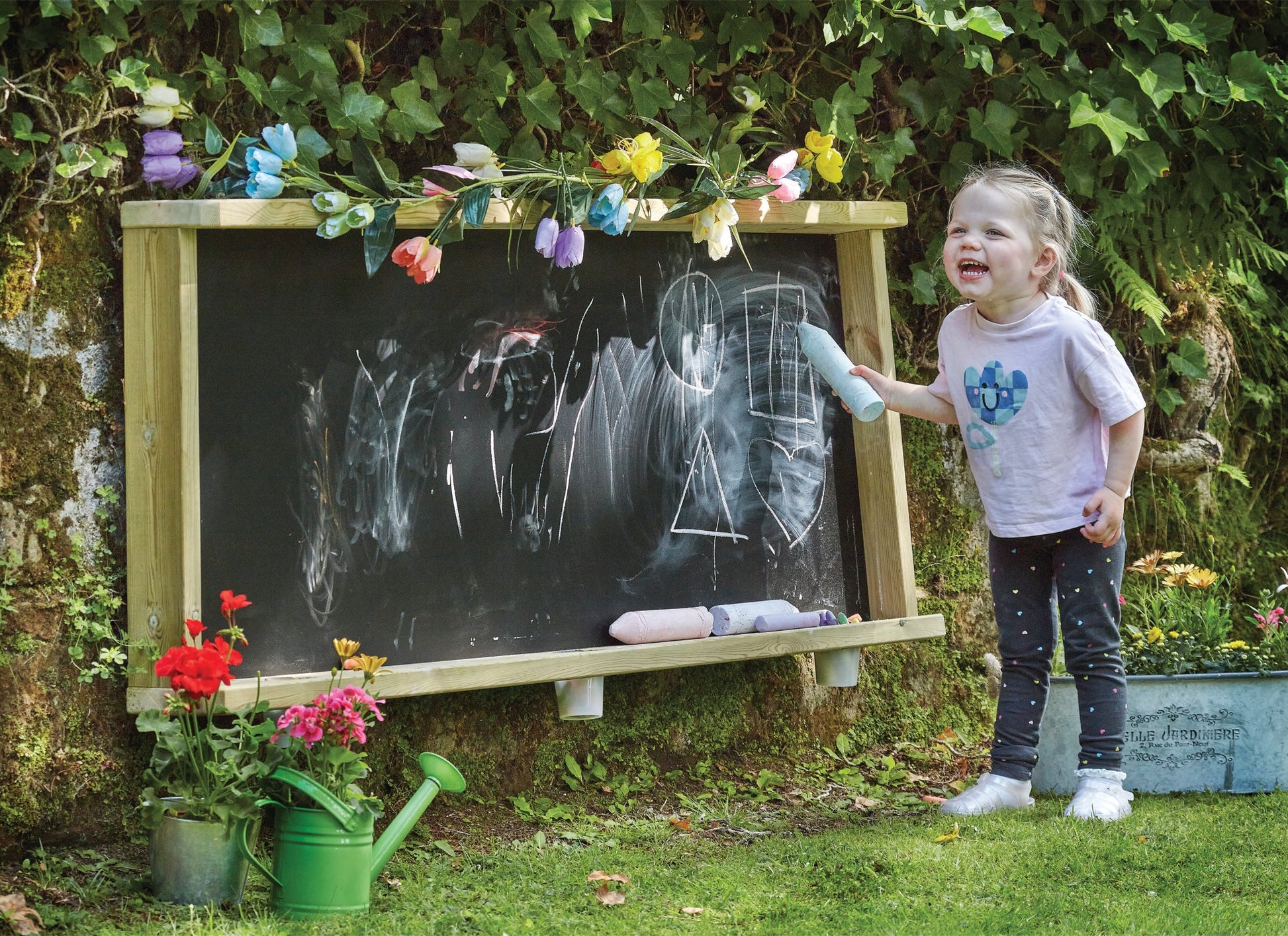 Millhouse - Millhouse - Breed wandkrijtbord voor buiten - Playlaan